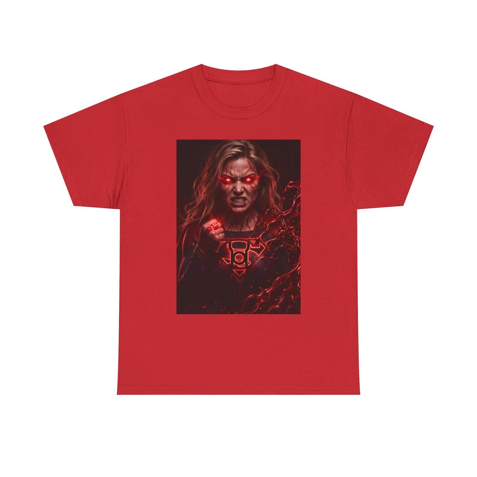 Supergirl Red Lantern Unisex Tee S