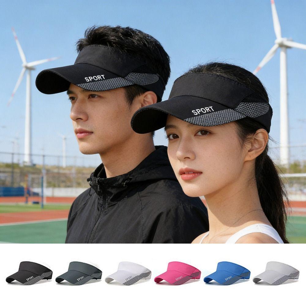 Anti-UV Sun Hat Breathable Tennis Hat Summer Baseball Cap Tennis