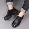 New Classic Handmade Genuine Leather Casual Men’s Oxford Shoes Top Comfort Fashion Men Outdoor Thick Soled Non-slip Work Shoes