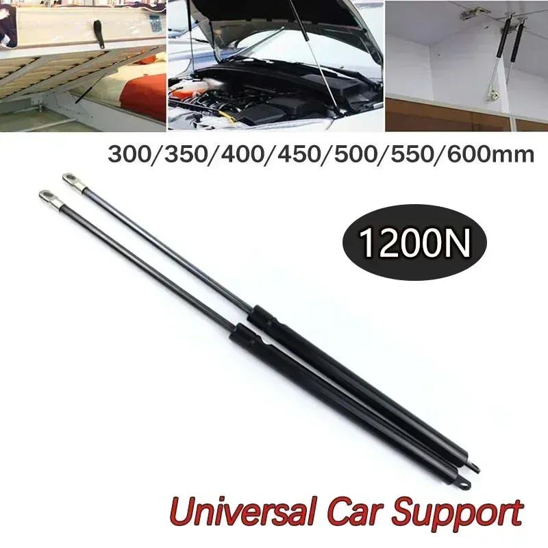 2x 1200N Shock Lift Strut Support Bar Gas Spring Lift Up Support 300-600mm For Storage Bed Car Bonnet Hood Tailgate RV Bus