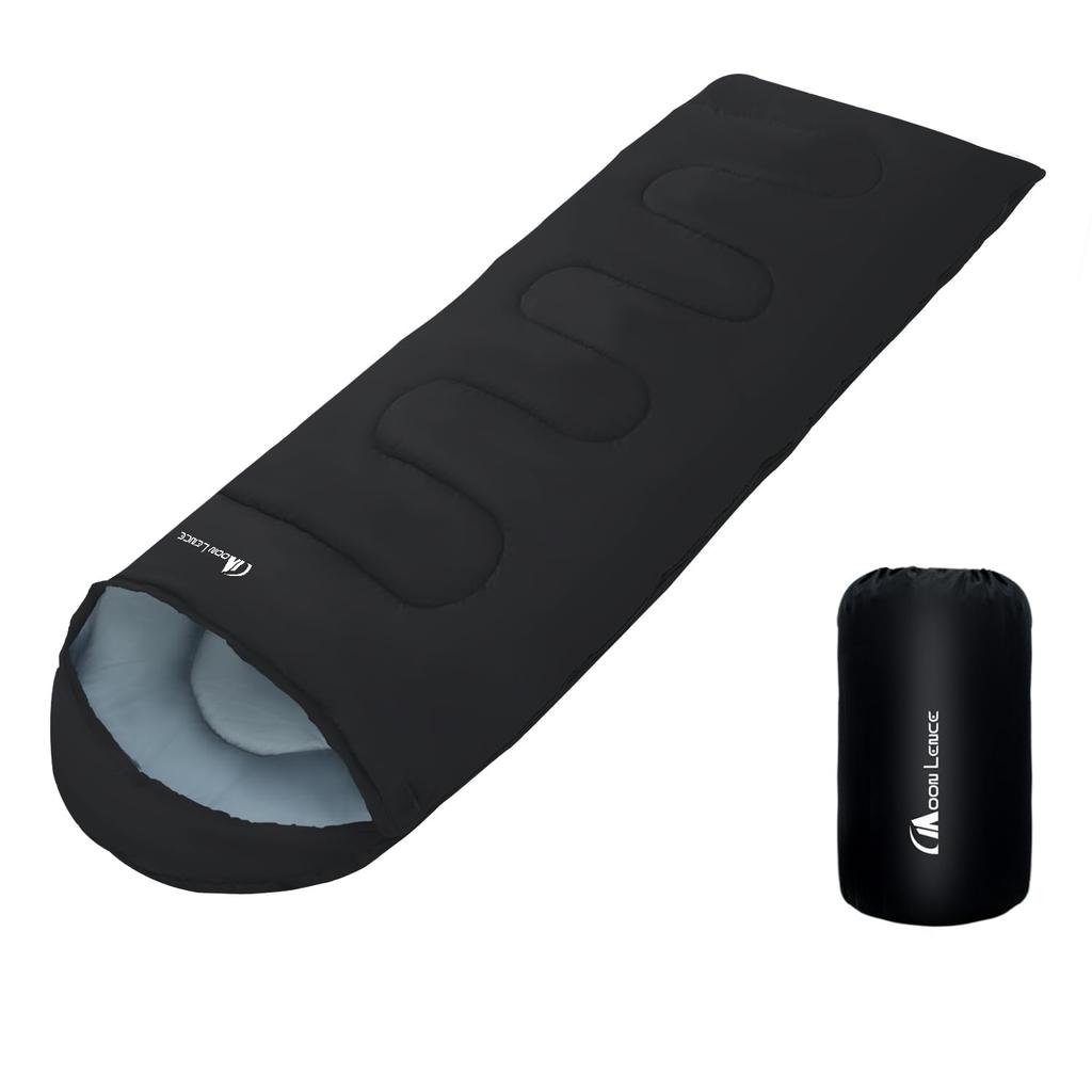 MOON LENCE Sleeping Comfortable Temperature for Outdoor Car and Emergency Includes Storage Suitable for and Winter Envelope-Style Bag, 1.8kg, Range