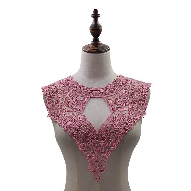 Water Soluble Lace, Embroidery, Polyester Silk, Corsage, Collar, Embroidery Collar, Fake Collar, Back Collar, Chest Opening.