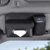 Car Sun Visor Glasses Case Holder Tissue Box Storage Bag Card Clip For Subaru XV Legacy Mpreza WRX Crosstrek STI Forester BRZ Z13