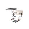 Wall Mounted Motorcycle Helmet Holder Display Stand Hanger Support Rack 4Pcs Hooks For Coats Hats Caps Punch Free Multipurpose
