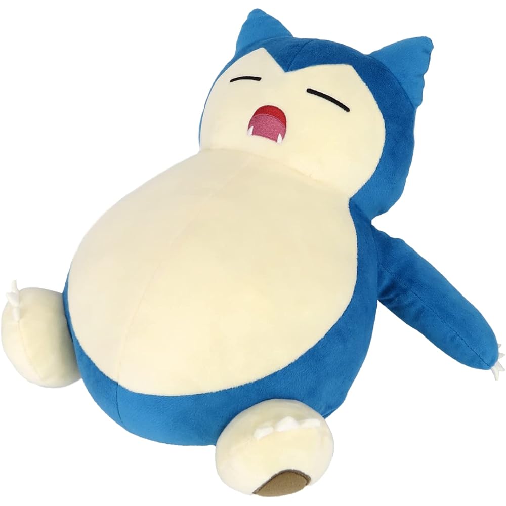 Sanei Boeki Pokmon All Star Collection Snorlax Plush Toy 25x28.5x26cm Soft Stuffed Animal