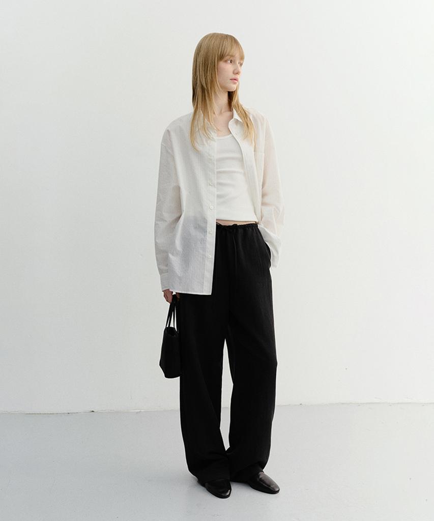 Deonseuteu Summer String Pants_Udpa6B221_Black