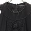 VIVIENNE TAM silk No sleeve one piece 1 Black series Back zip Women Used