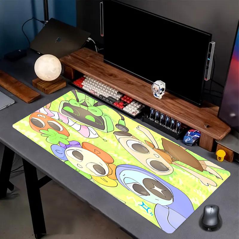 Dandy's World Print Mouse Pad, Anti‑Slip Desktop Keyboard Mat, for PC Laptop Gaming Working Daily Use, Cool Festival Surprise Gift