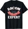 Bacon Expert Food Lover Funny Graphic Printed Women Casual TShirt Short Sleeve Round Neck Top Summer Women Clothing