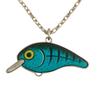 Fish Shape Pendant 2D Flat Acrylic Christmas Necklace