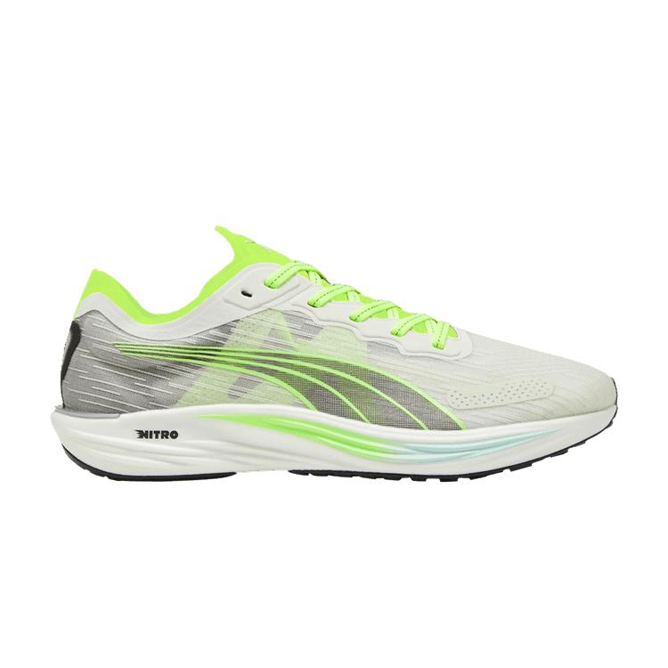 

Puma Liberate Nitro 2 Vapor Grey Fizzy Apple Men Sneakers 377315-17 45