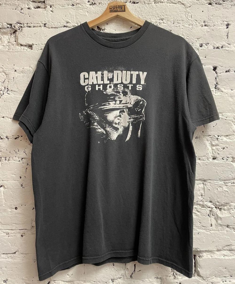 Call of Duty Ghosts T-Shirt Vintage Video Game Graphic Tee Unisex S-5XL S