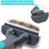 Dog Brush, Cat Brush, Short To Long Hair Suitablegentle Cat Brush Plucking (1 Piece, Lake Blue)