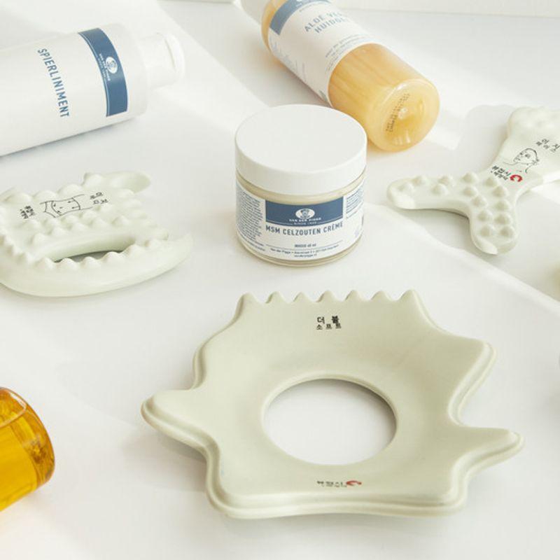 Pigefit Face Keramik Gua Sha Massage Home Care Set