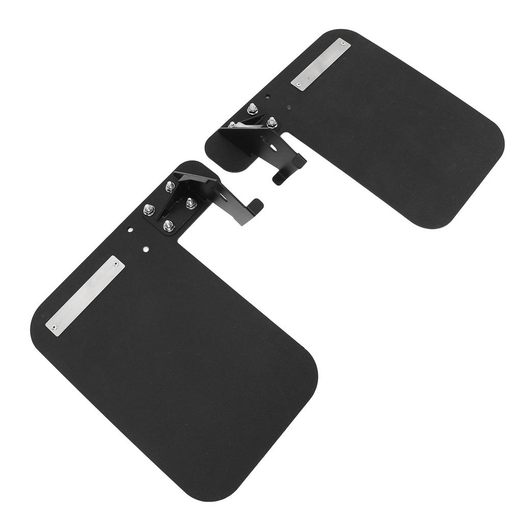 1 Pair Rear Trailing Arm Guards Mud Flaps Shockproof HDPE Steel Replacement for Polaris XP 4 1000 20