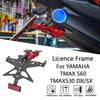 Yamaha TMAX530/560 DX/SX Rear License Plate Holder & Bracket