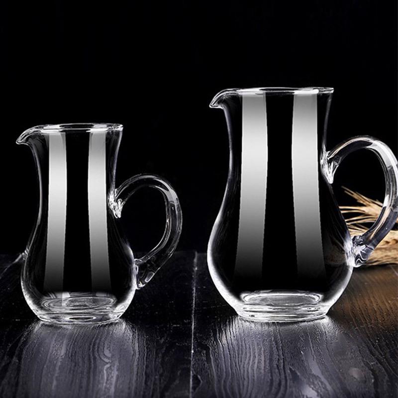Baijiu Wine Decanter Set with Small Glasses and Measuring Cup - Ideal for Home or Restaurant Use