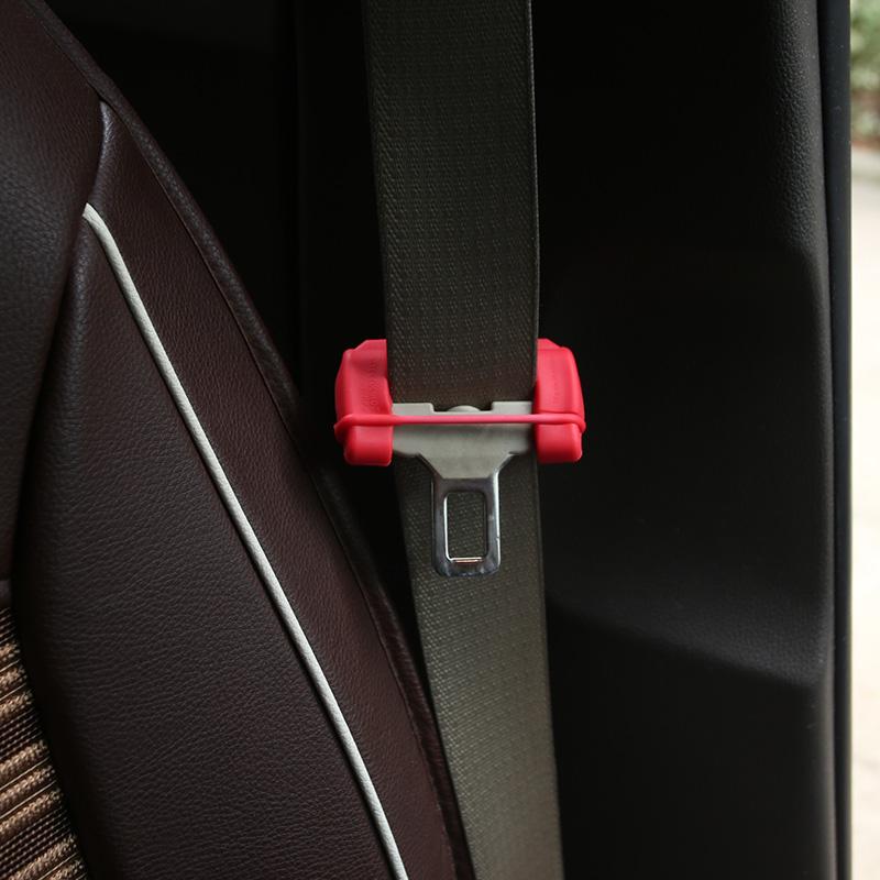 Safety Belt Buckle Protection Silicone Sleeve for Chevrolet Chevry Cruze Sedan Hatchback