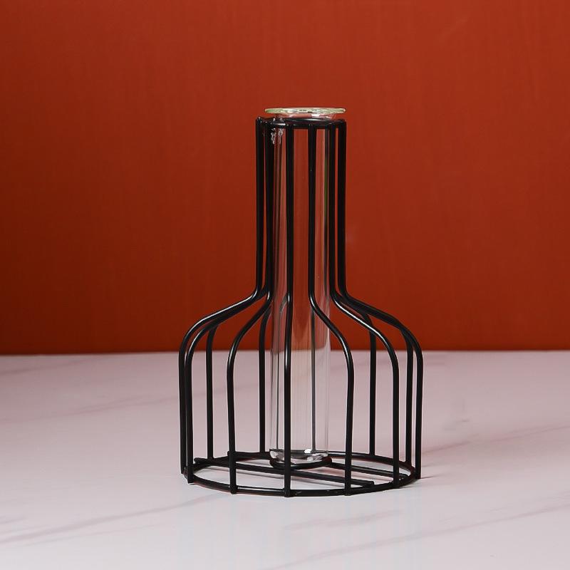 

1 комплект, железный держатель, держатель для горшка, подставка для цветов, бутылка, ваза для цветочных растений, стеклянная ваза, ваза для гидропоники