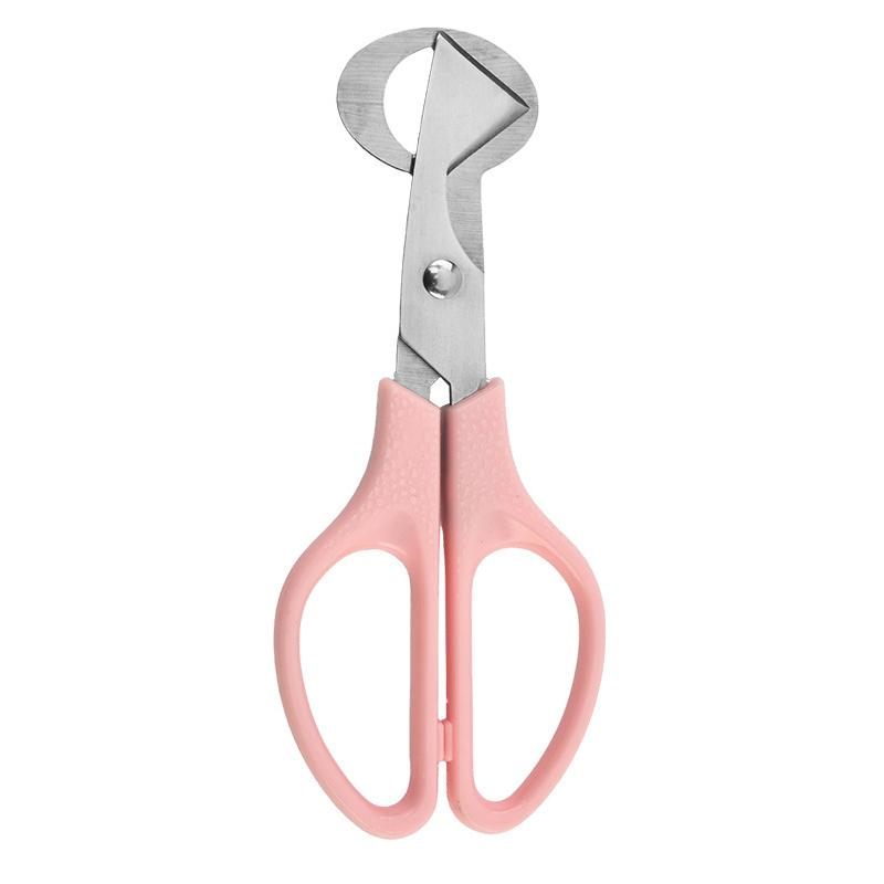 1Pc Stainless Steel Quail Egg Shell Scissors - Rust-Resistant Durable Kitchen Tool,  for Quail Egg Cutting & Cigar Trimming