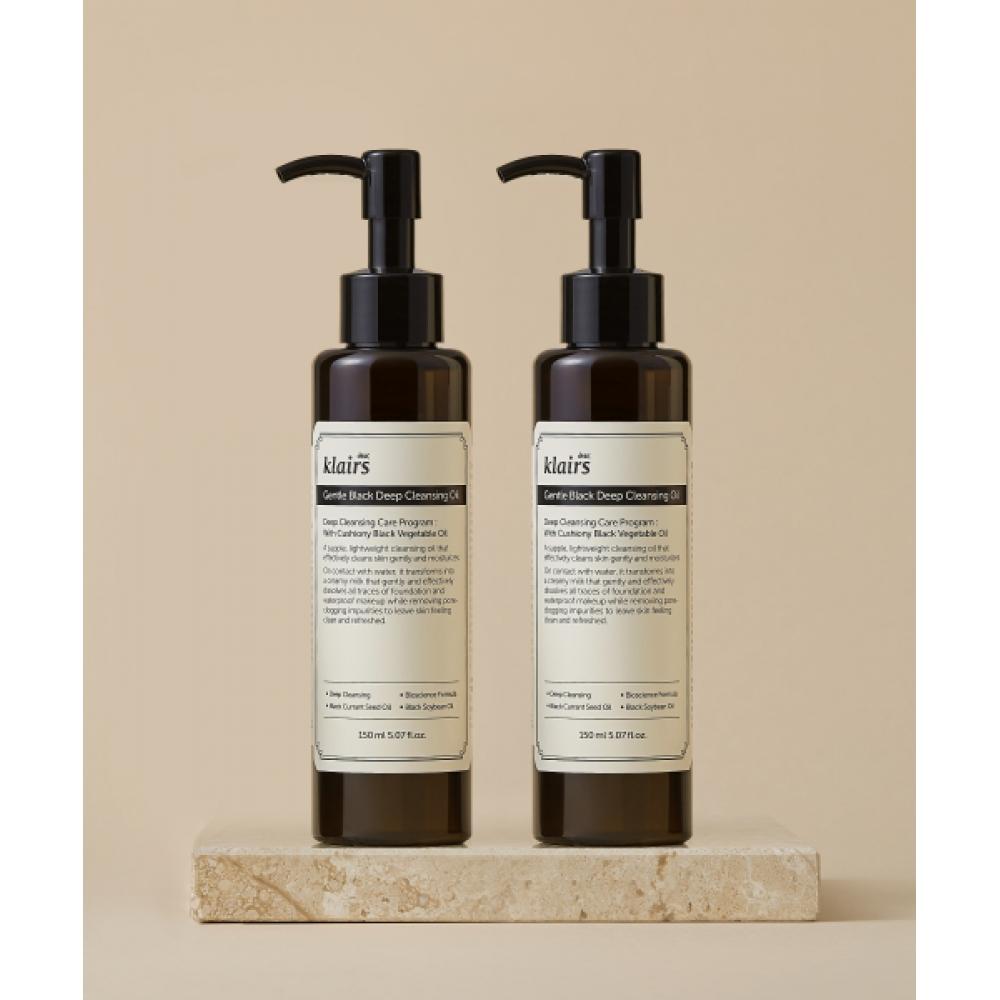Klairs Gentle Black Deep Cleansing Oil 150ml [2pack]