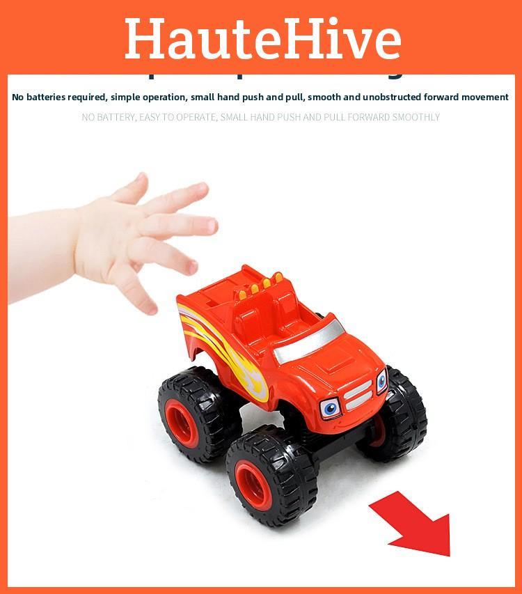 And The Blaze Monster Machines Vehicles Kids Toy Racer Cars Trucks Gift Set 6pcs