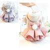 Fashion Autumn Winter Outfit Pet Dog Clothes Teddy Bear Woolen Pet Coat Dog Dresses Tutu Skirt Cat Princess Skirt for Small Dogs