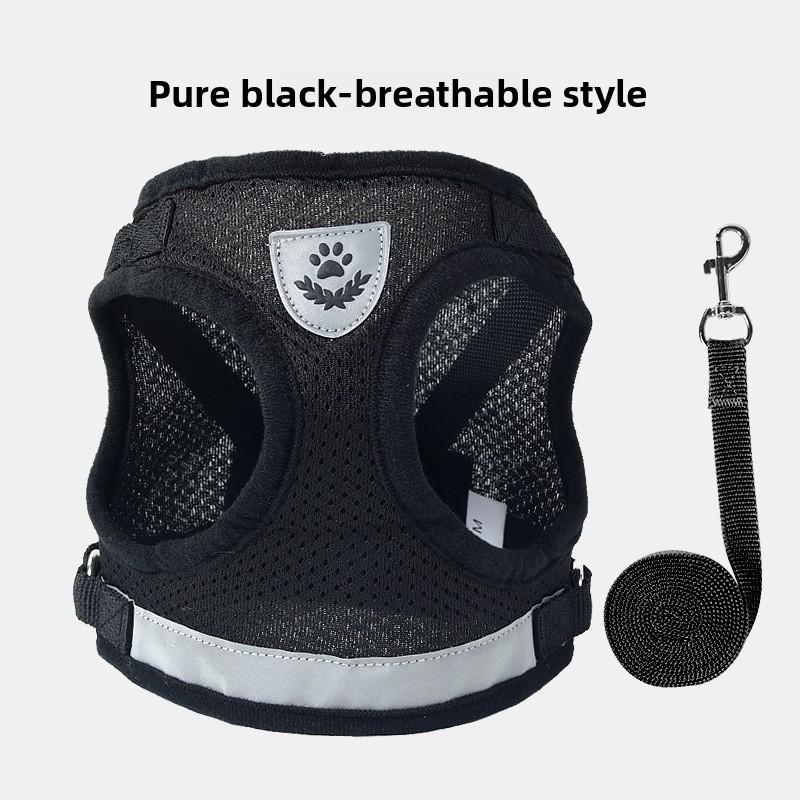 Small Dog And Cat Thoracodorsal Traction Rope With Highquality Reflective Fabric For Outdoor Exercise And Training