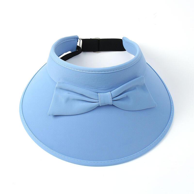 Солнцезащитная кепка для современной девочки с лентой Dol-Dol-I (синий)