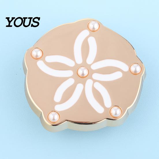 Faux Perlen Schuhanhänger 6 Stück/Set Sommer Strand Anhänger, Goldfarbene Muschel Seestern Strass Meeresmotiv Dekorationen für Clogs Damen Mädchen