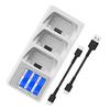 Battery 3 Way Charging Station Flight Battery for Flip Digital Display Charging Adapter Fast Charging Manager Accessories