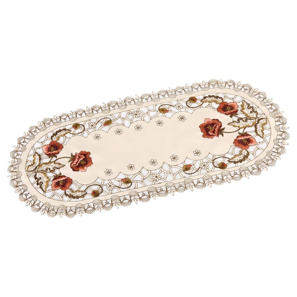 Vintage Tischdecke Waschbar Spitze Tischdecke Feiertagsdeko Tischläufer Heimtextilien