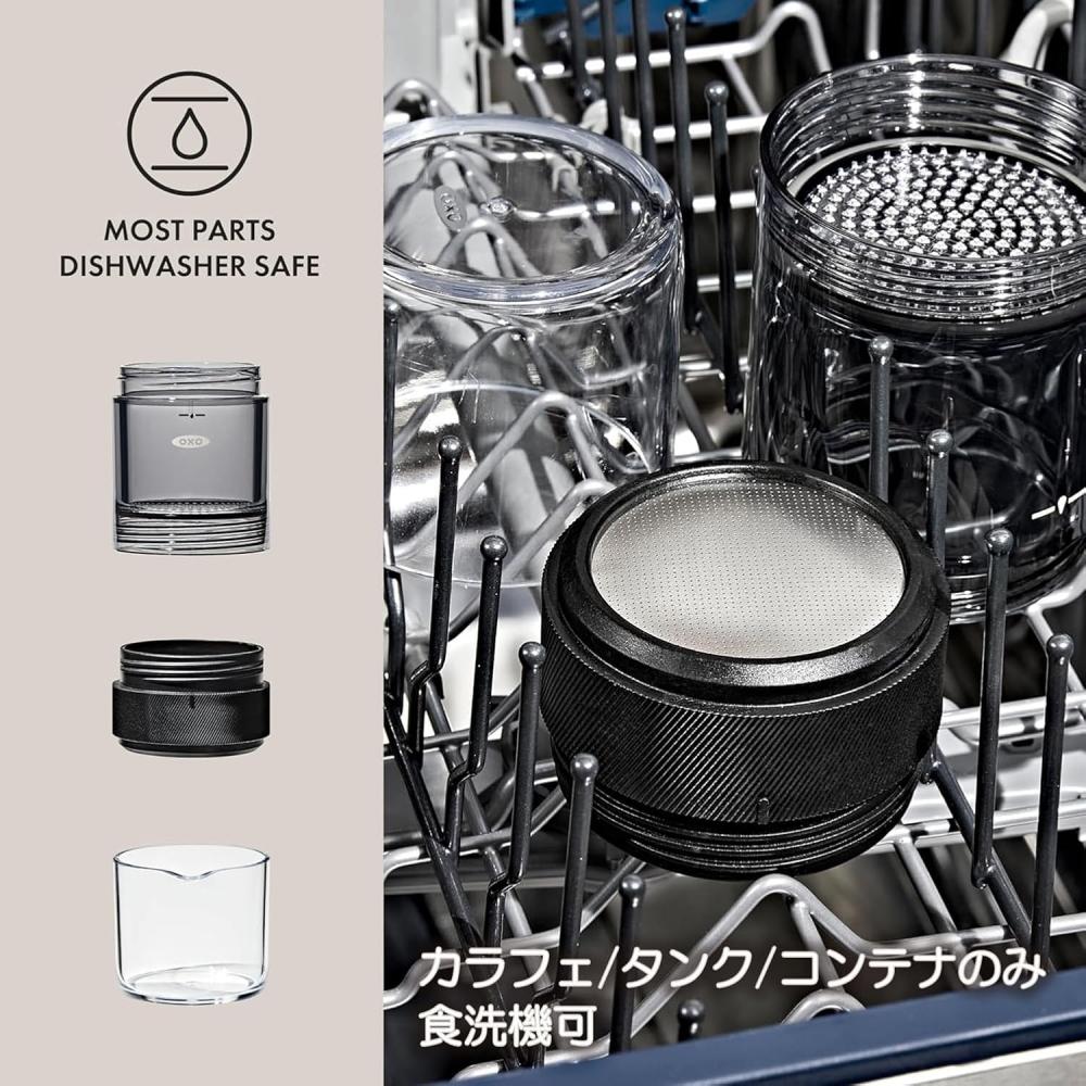 Oxo Quick Concentrated Coffee Maker Water Brew Bottle Lightweight Carry 4 Cups