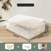 Multifunctional Plastic Underwear Storage Box with Lid – Organizer for Bras, Socks, and Underpants