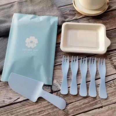 Disposable Cake Plate & Cutlery Set