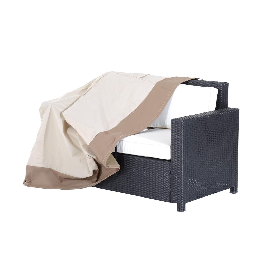 Bench Cover, for 2-3 Seater, Waterproof, 600D Oxford, 152 x 87 x 59/79 cm