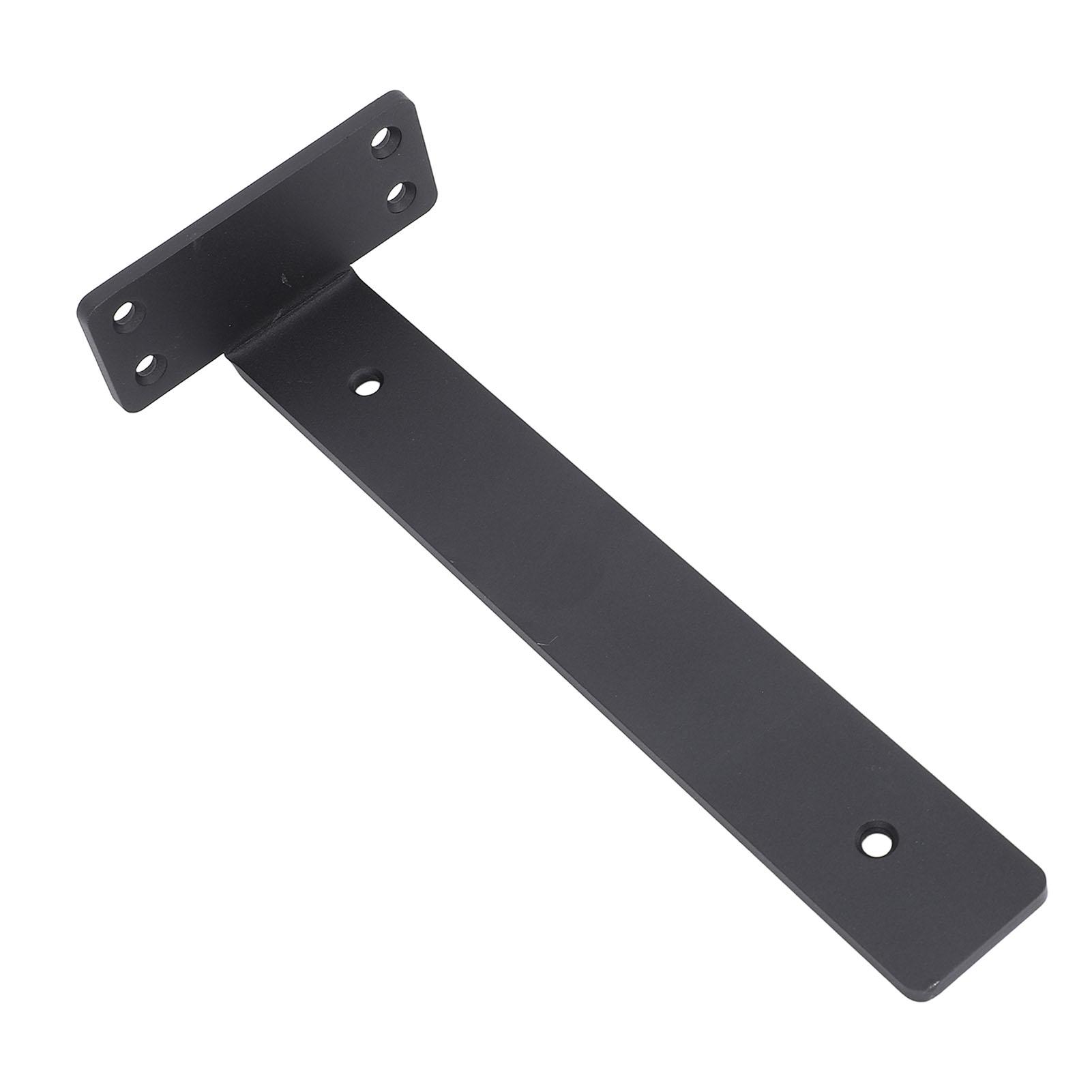 

6 шт. 10-дюймовый кронштейн для полки, железный, L-образный, 200-фунтовый подшипник, плавающий кронштейн для полки для кабинета, гримерной