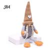 Neutral Christmas Gifts for Friends Gnome Plush Decoration with Long Legs, Faceless Handmade Fabric Nordic Style Ornaments Doll Figurines, Sitting Elf