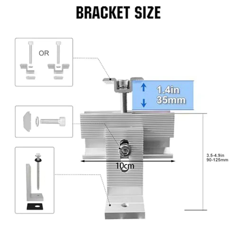 

Complete Photovoltaic Bracket System for Rooftop Solar Panels Lightweight and Sturdy Aluminum Alloy Components China Mainland