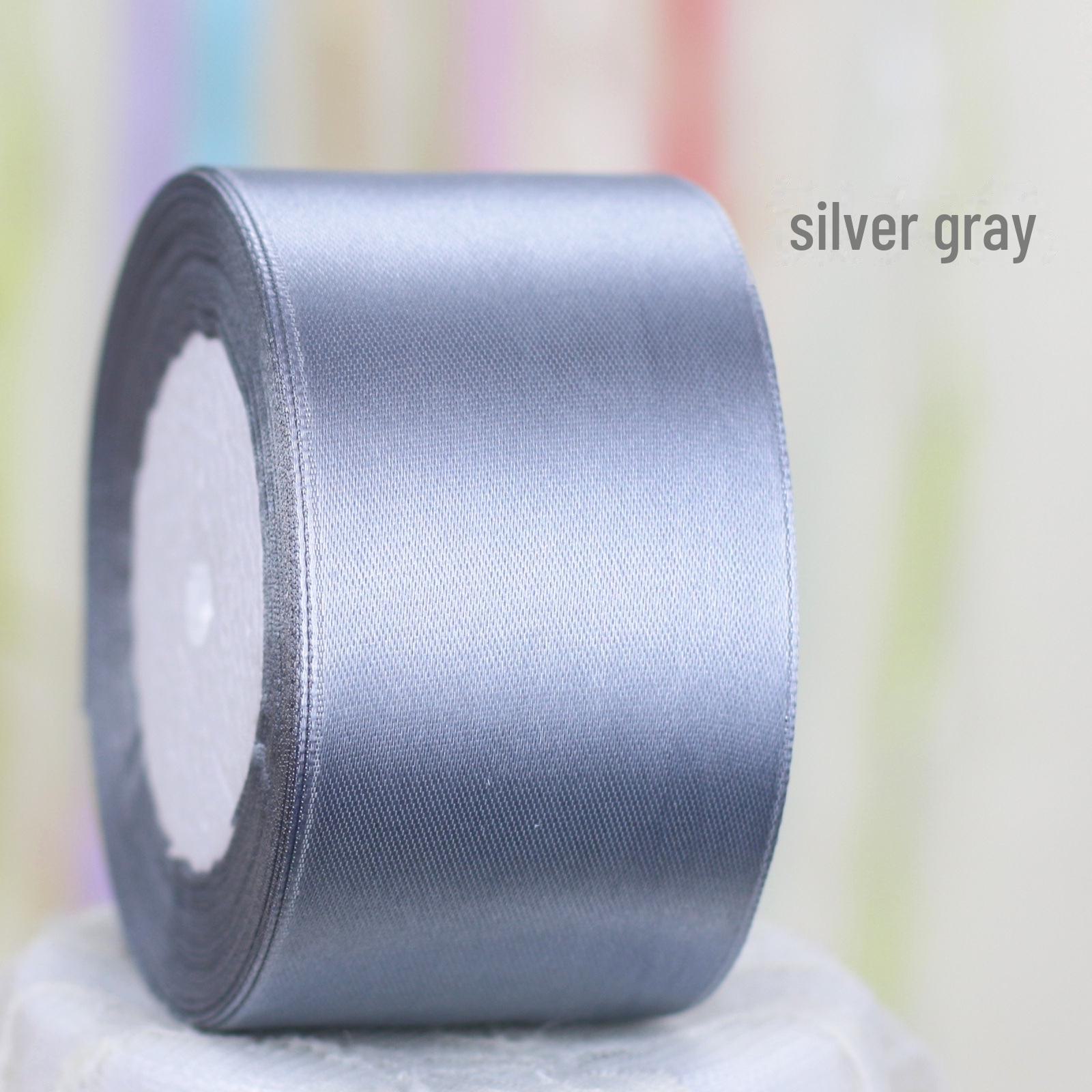 

5 см атласная лента-бантик для тортов и подарочных коробок 5cm 25y/roll