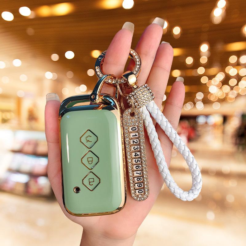 Applicable To 2022 Wuling Xingchen Car Key Cover, Jiachen Xinghui Xingyao Xingguang High-end Bag Protective Case Buckle