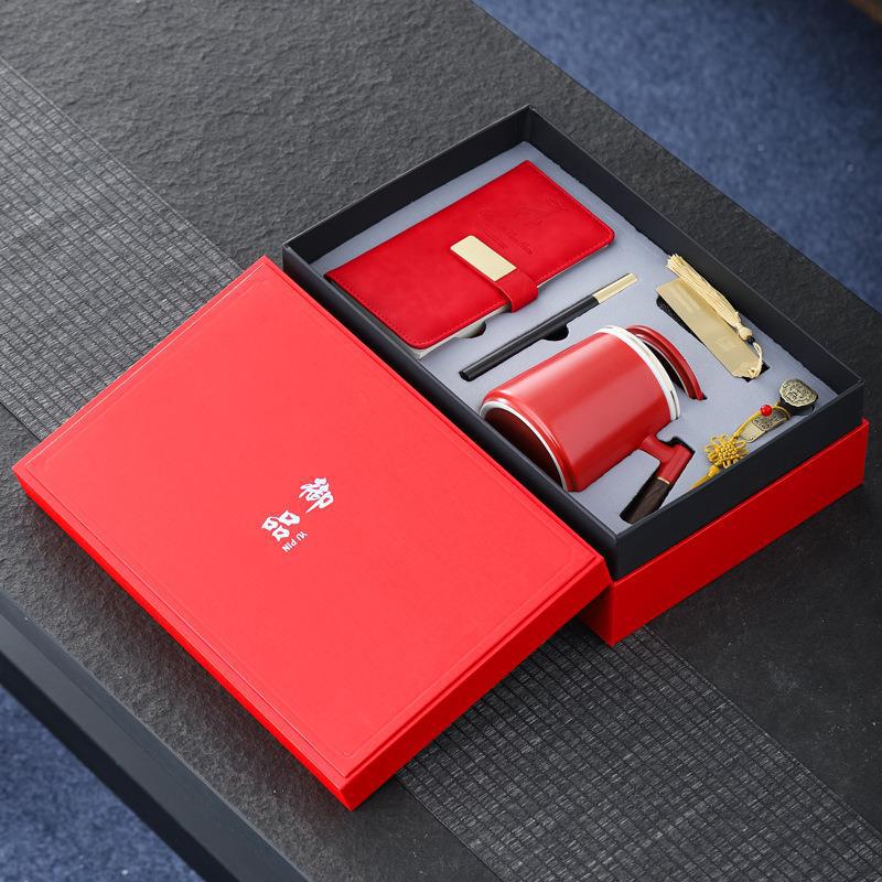 Ceramic MugUPlate Set Company Business Gift Practical Mid-Autumn Festival Gift for Clientslogo