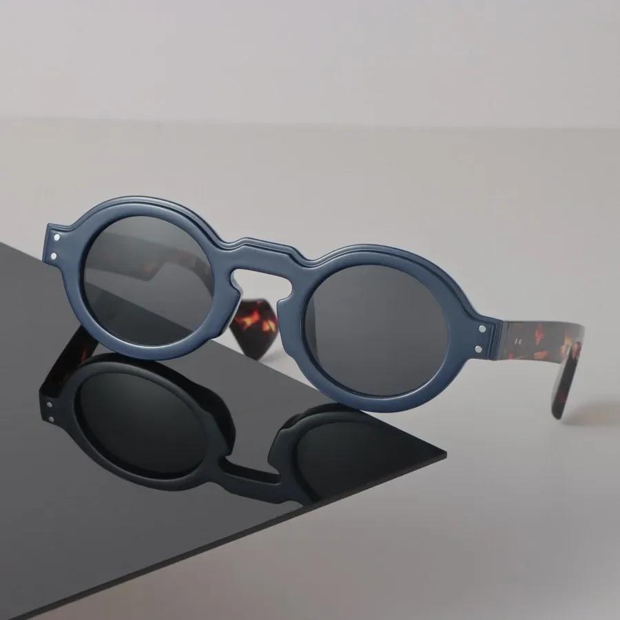 Round Sunglasses Women Men Vintage Stylish Mirror Lens Sun Glasses Female Male Fashion Personality