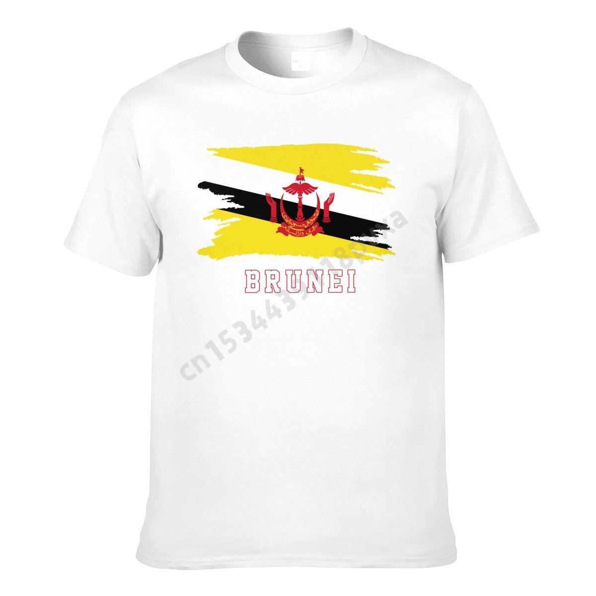 Brunei Flag Bruneian Country Map ITS IN MY DNA Men Women Tshirt Boys Tees T Shirt Hip Hop Tshirts XS5XL 100 Cotton S