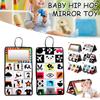 Non-Toxic Black And White Newborn Mirror Toys Baby Tummy Time For Babies Montessori Development Crawl High Contrast Activity Sensory Toy