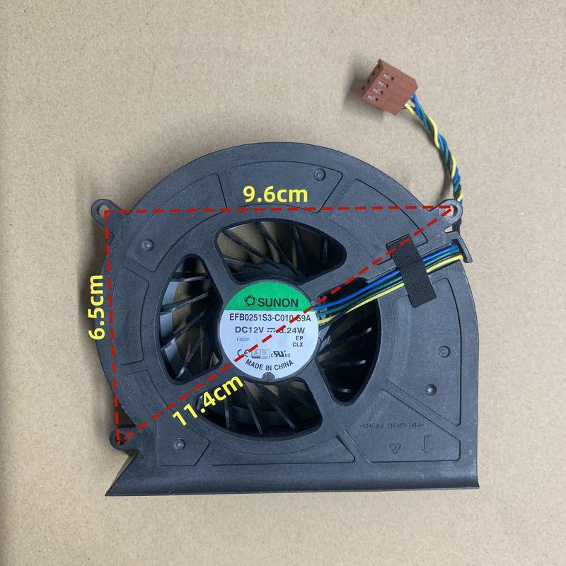 

Восстановленный Бесшумный Вентилятор Бокового Выдува 12В 11см Охлаждающий Восстановленный Вентилятор Сменный Default