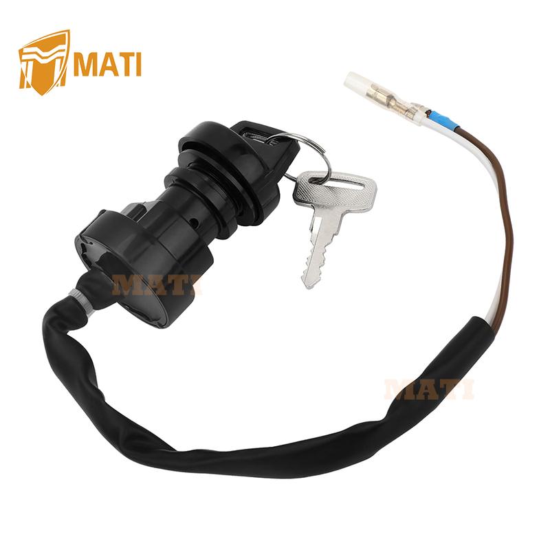 

M MATI Ignition Key Switch for Yamaha Blaster 200 YFS200 1988-2006 2XJ-82510-01-00 2XJ-82510-02-00
