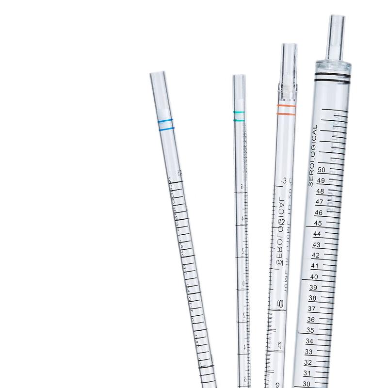 BKMAM Disposable Graduated Serum Pipettes 25mL