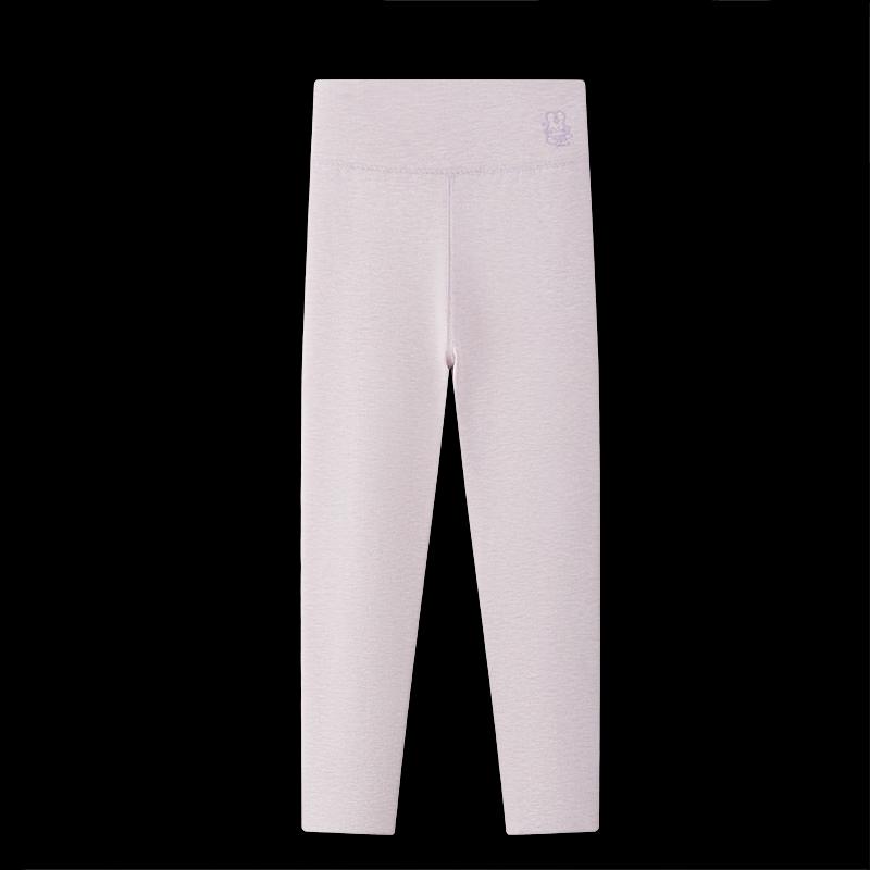 Deesha Children's Brushed High-Waisted Thermal Pants with Wool and Silk