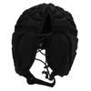 EVA Shockproof Football Helmet with Velvet Liner Adjustable Rope Football Headgear for AdultBlack